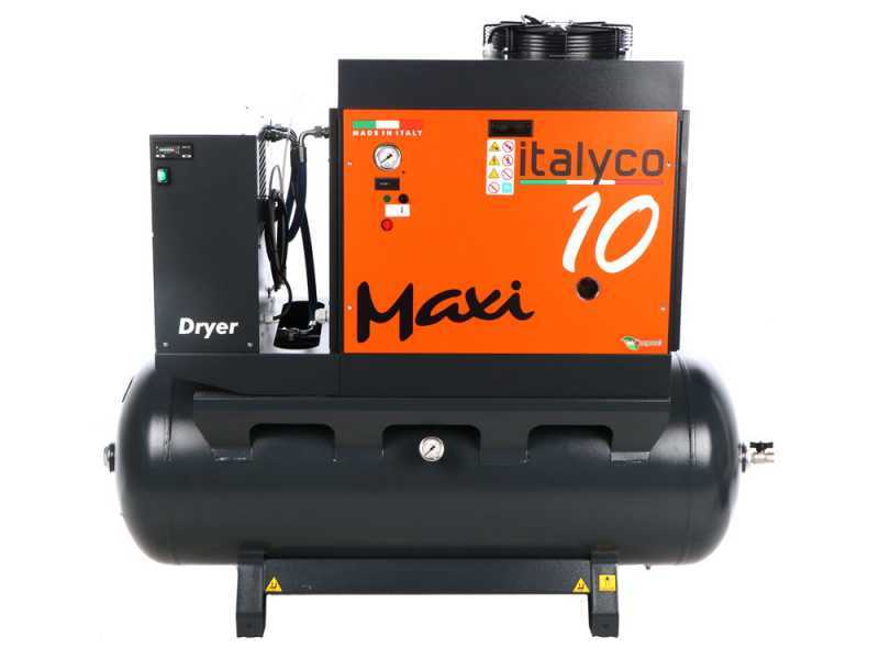 Italyco Maxi 10/270 D - Compressore rotativo a vite - Pressione max 10 bar
