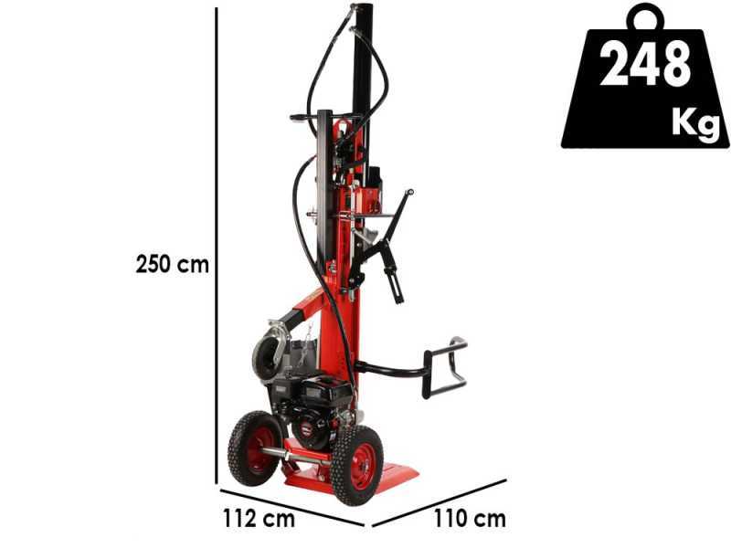 Blue Bird LSE 22000 - Spaccalegna a scoppio - Verticale - Loncin 302
