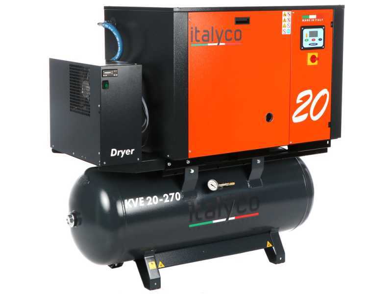 Italyco KVE 20/270 Premium - Compressore rotativo a vite - Pressione max 10 bar