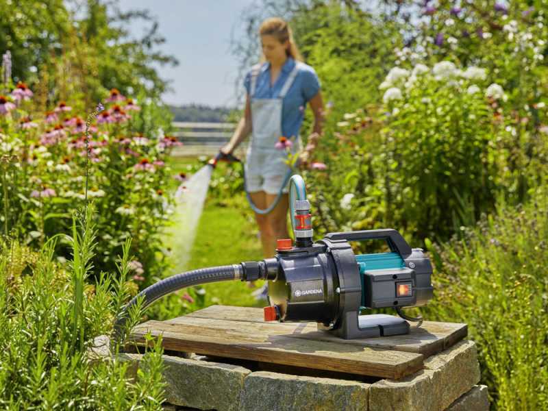 Gardena 3700/4 BASIC - Pompa sommersa 800W - 4,1 bar - 3.700 l/h