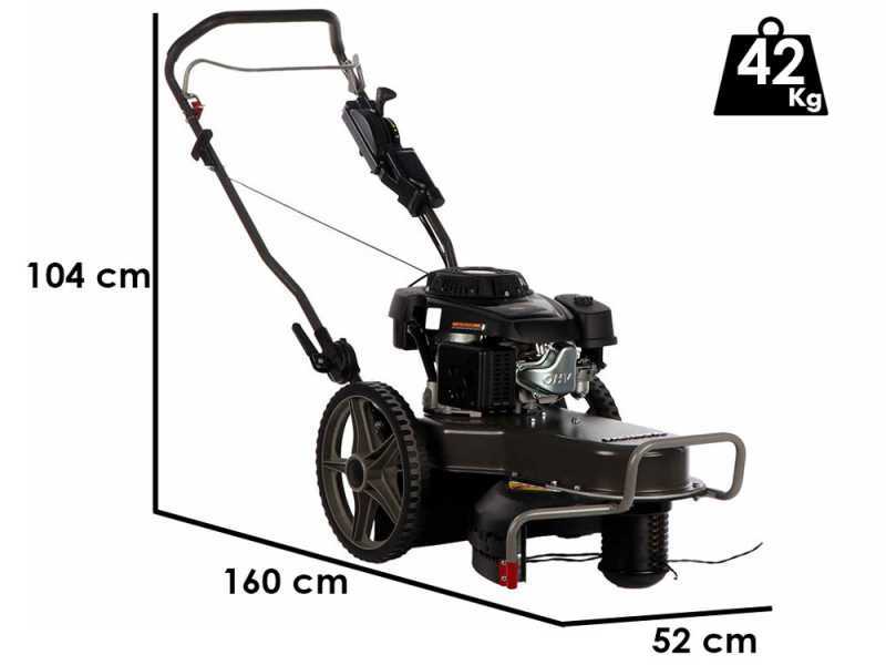 Weibang WBLT567HC - Decespugliatore a ruote a benzina - 4 tempi - A spinta