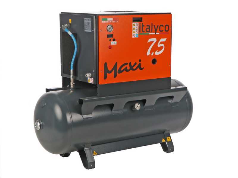 Italyco Maxi 8/270 - Compressore rotativo a vite - Pressione max 10 bar