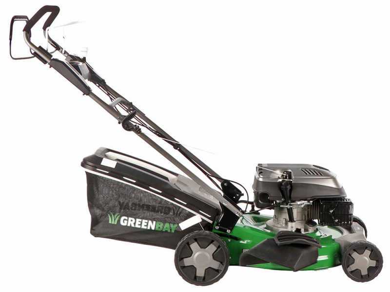 GreenBay GB-LM 51 - Tagliaerba trazionato 4 in 1 -  Motore a scoppio da 196cc