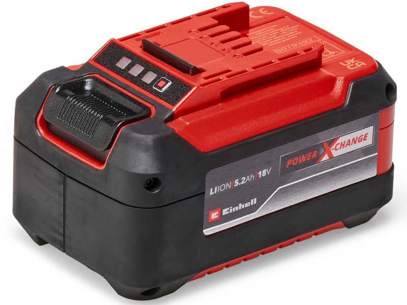 Einhell REDAXXO 36/25 - Biotrituratore a batteria 36V - con sacco di raccolta - 2x18V/5.2Ah