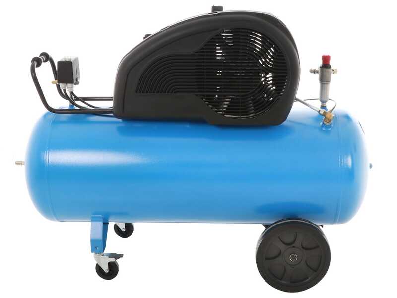 ABAC PRO A39B 200 CT4 - Compressore aria elettrico monofase a cinghia - Motore 4 HP - 200 lt