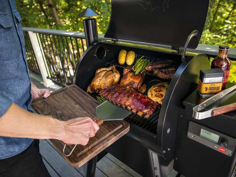 Traeger Pro 575 Black - Barbecue a pellet