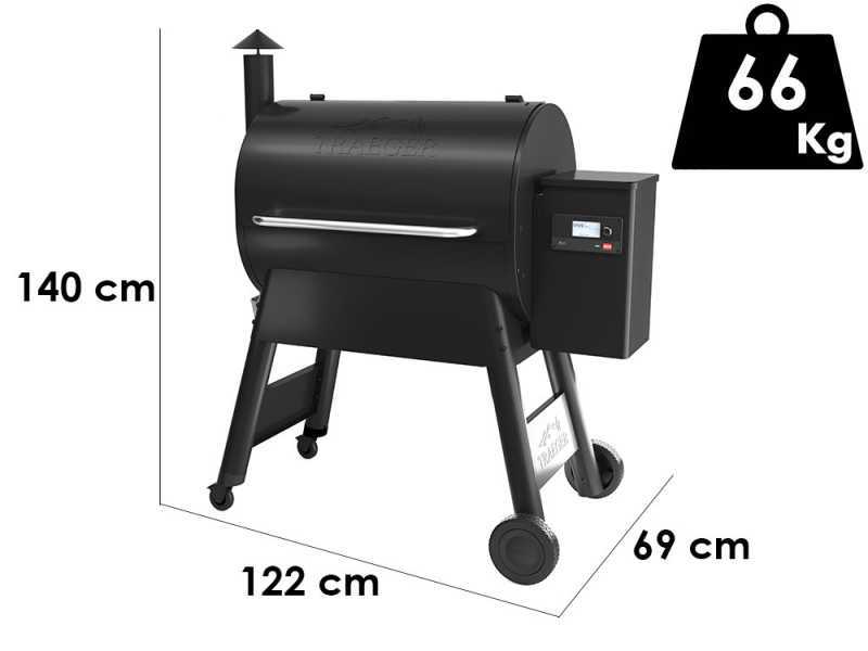Traeger Pro 780 Black - Barbecue a pellet