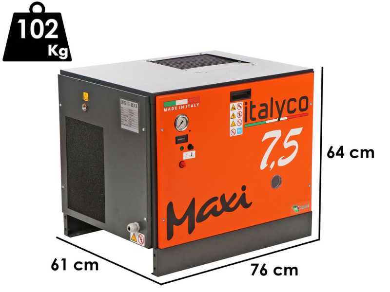 Italyco Maxi 8 - Compressore rotativo a vite - Pressione max 10 bar