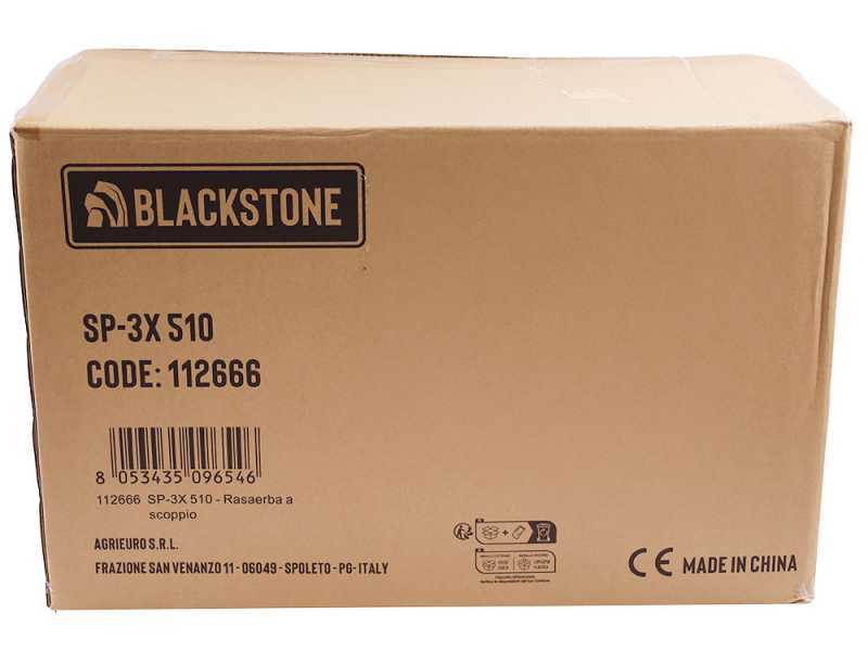 Blackstone SP-3X 510 - Tagliaerba trazionato a scoppio  - Monoruota pivottante