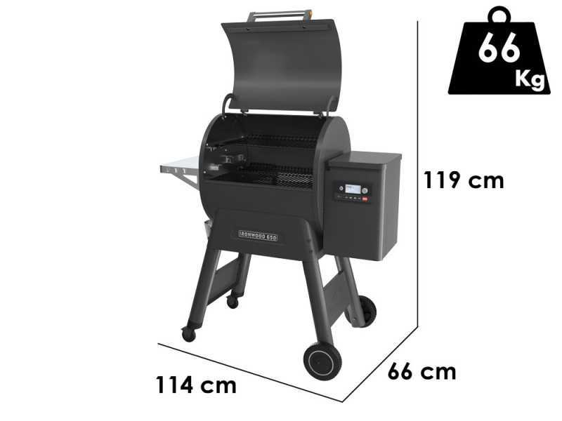 Traeger IronWood 650 - Barbecue a pellet