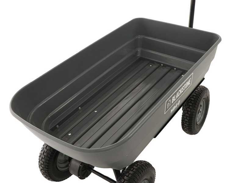 BlackStone WB4-D - Carriola elettrica a batteria 24V 12Ah con ruote