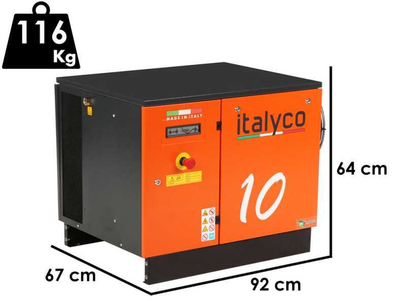 Italyco KV 10 - Compressore rotativo a vite - Pressione max 10 bar
