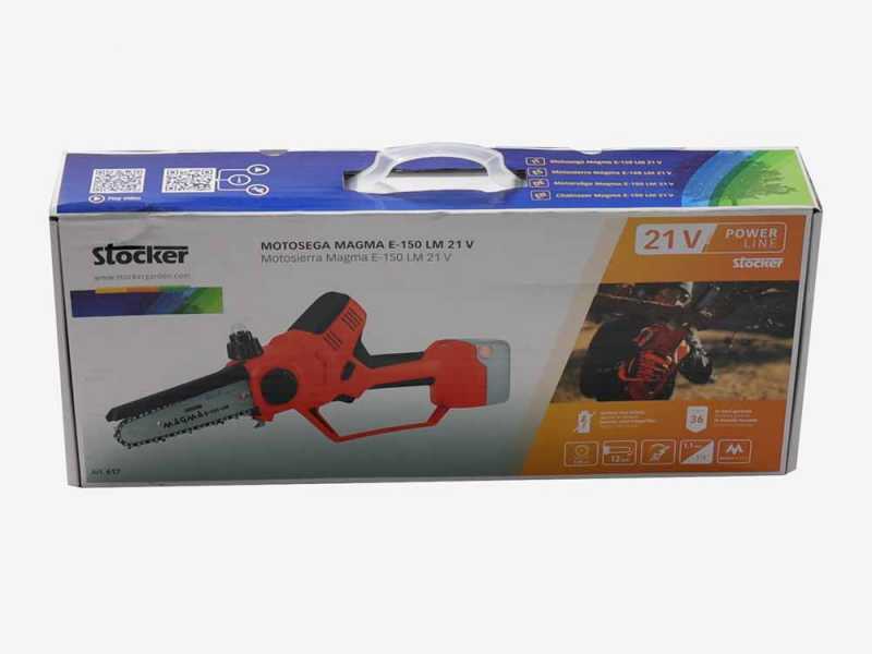 Stocker MAGMA E-150 LM - Potatore a batteria 21.6V - SENZA BATTERIA