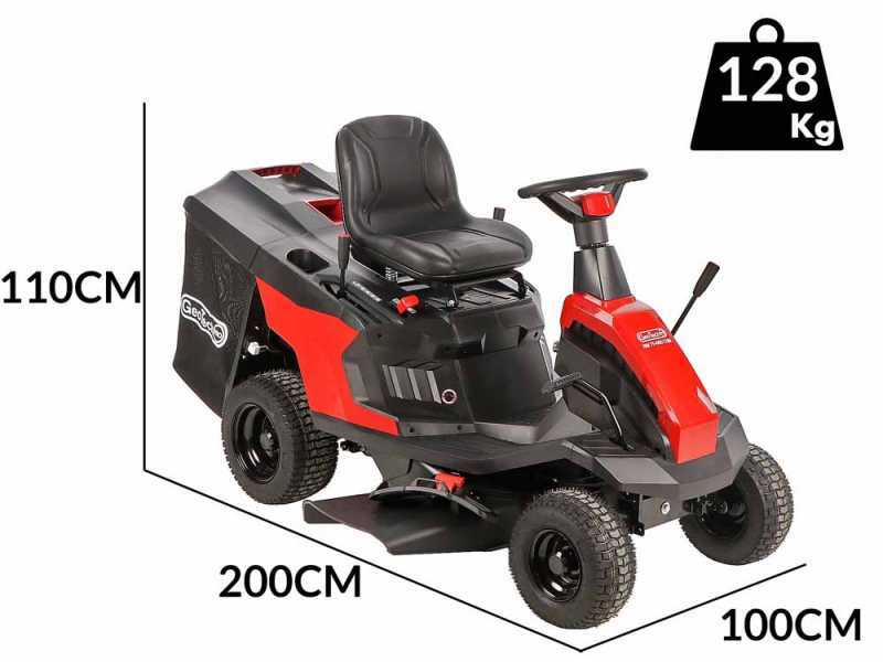 GeoTech-Pro RM 75-660 CSM - Trattorino tagliaerba mini-rider - Taglio da 66cm - Avviamento elettrico