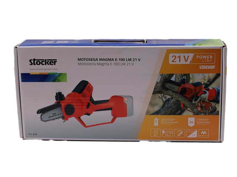 Stocker MAGMA E-100 LM - Potatore a batteria 21.6V - SENZA BATTERIA