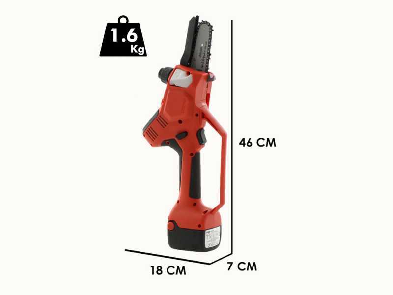 Stocker MAGMA E-100 LM - Potatore a batteria - 21.6V 2.6 Ah