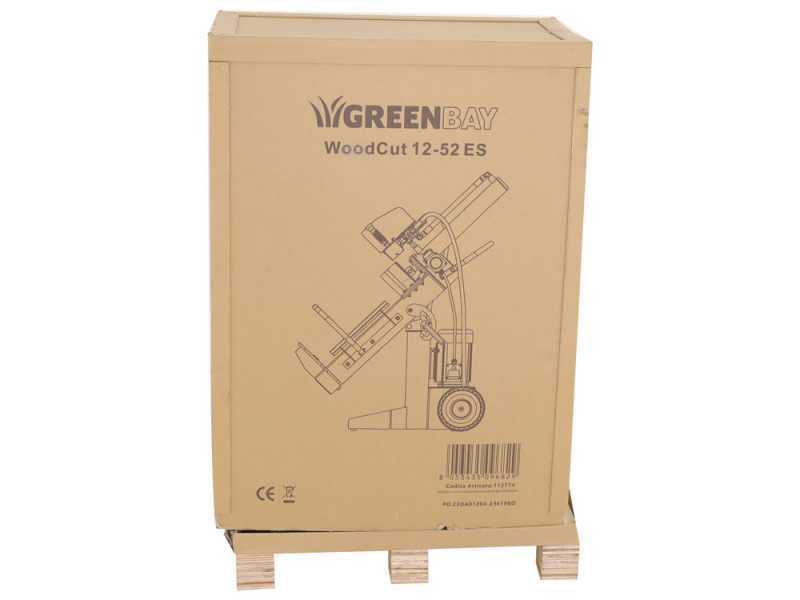 Greenbay WoodCut 15-52 T - Spaccalegna elettrico - Orientabile