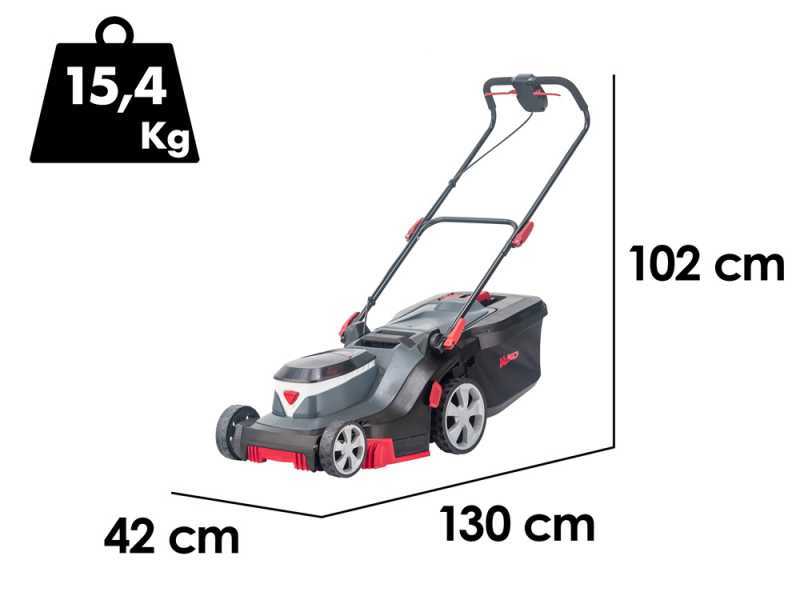 AL-KO 38.2 Li Comfort - Tagliaerba a batteria - Taglio 38 cm - 2x 18V/4,0Ah