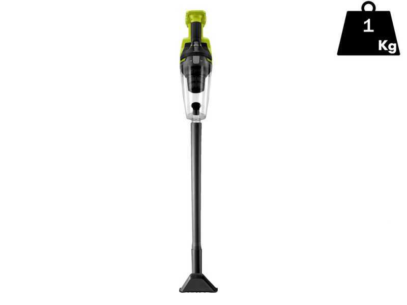 Ryobi RHV18F-0 Aspiratore a batteria con prolunga - SENZA BATTERIA E CARICABATTERIE