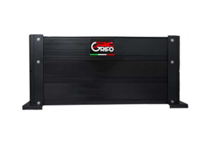 Grifo DVEP20IR - Diraspatrice elettrica in INOX con pompa e rulli - Con protezioni incluse