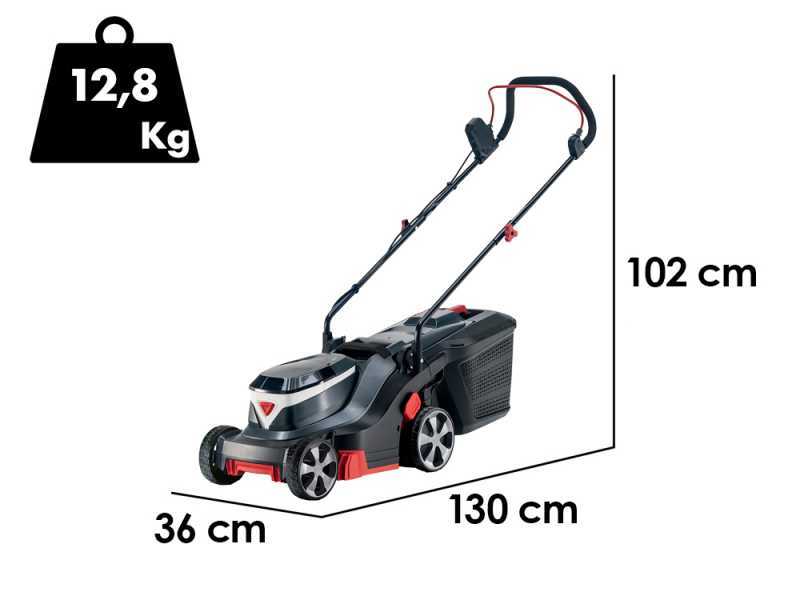 AL-KO 3.22 Li Easy - Tagliaerba a batteria - Taglio 32 cm - 2x 18V/2,5Ah