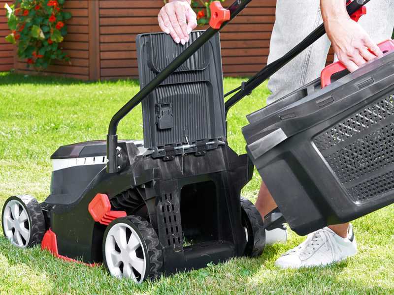 AL-KO 3.22 Li Easy - Tagliaerba a batteria - Taglio 32 cm - 2x 18V/2,5Ah