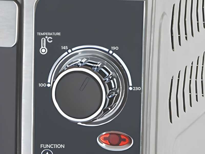 Forno Elettrico Ventilato DCG 58 Litri - Doppia Porta, Acciaio Inox, Termostato Regolabile Fino A 230°C - Foto 13