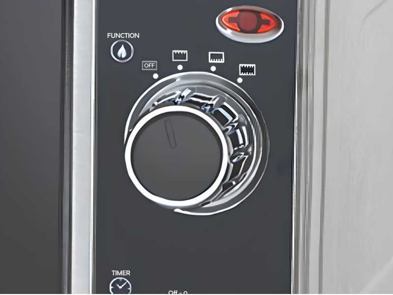 Forno Elettrico Ventilato DCG 58 Litri - Doppia Porta, Acciaio Inox, Termostato Regolabile Fino A 230°C - Foto 3