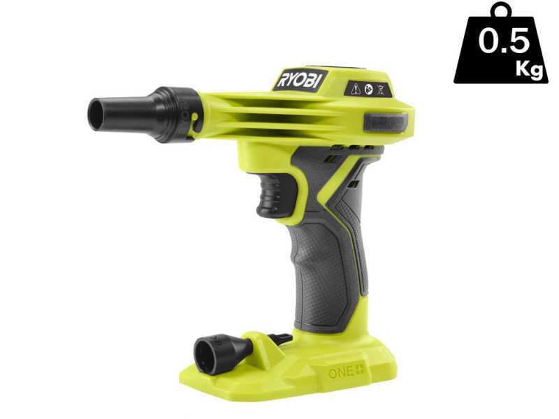 Ryobi RVI18-0 - Compressore a batteria portatile - 18V - SENZA BATTERIA E CARICABATTERIE