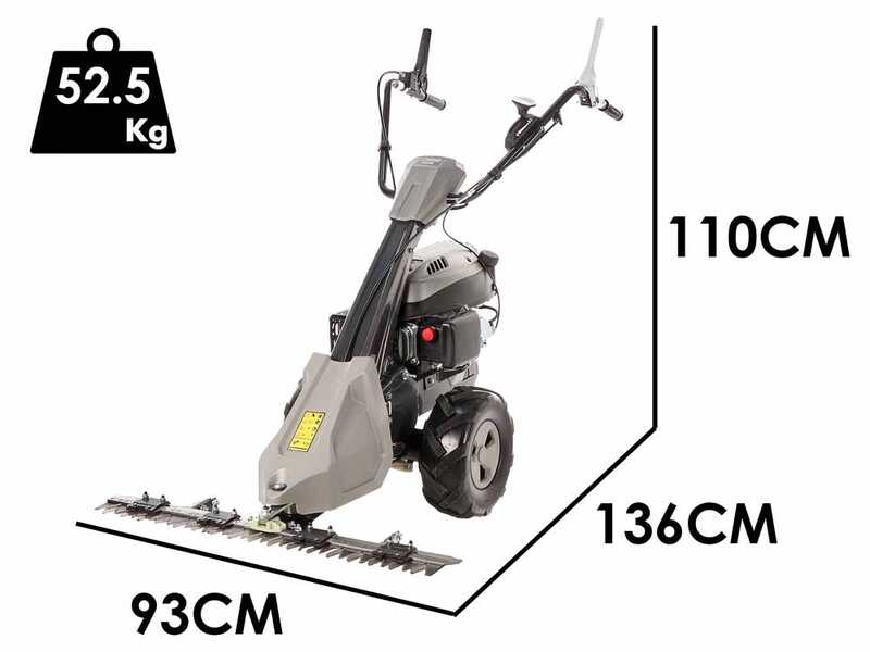 Blackstone SM 65-880 - Motofalciatrice monolama - Motore da 196cc