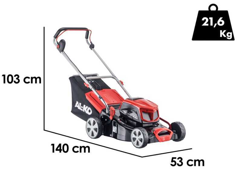 AL-KO Energy Flex 42.9 Li - Tagliaerba a batteria - Taglio 42 cm - 36V/4,0Ah