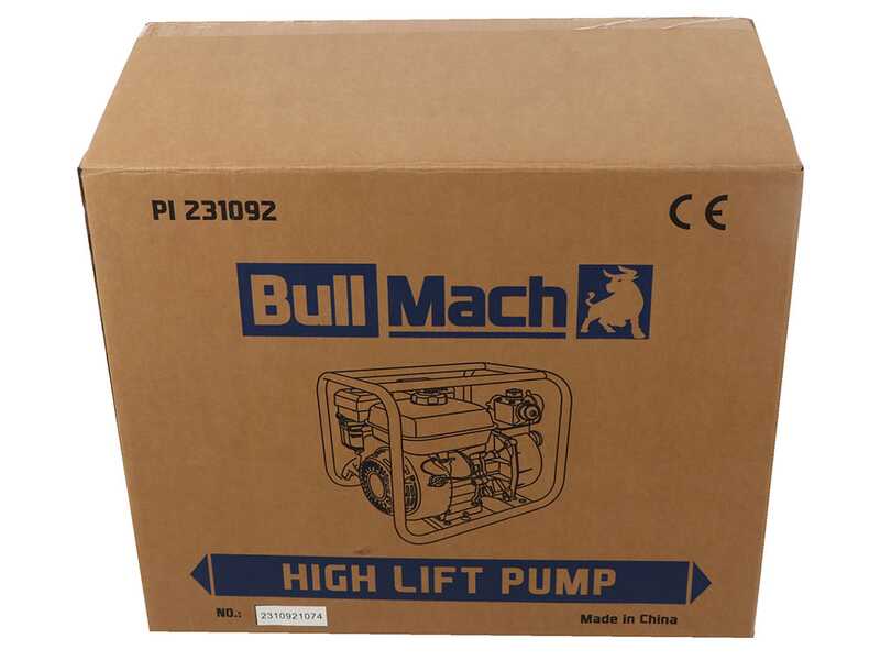 BullMach NAYLA 40 - Motopompa a scoppio alta prevalenza - Raccordi 40/25/25 mm