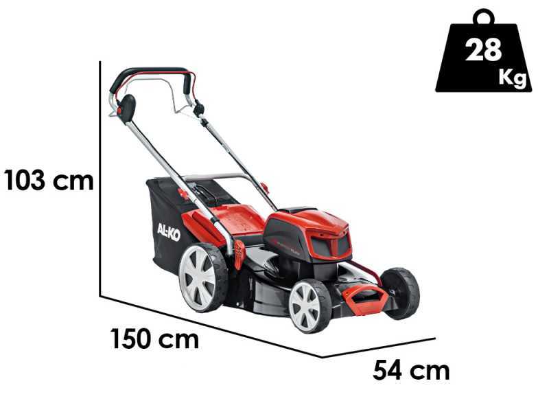 AL-KO Energy Flex 46.9 Li SP - Tagliaerba semovente a batteria - Taglio 46 cm - 36V/4,0Ah