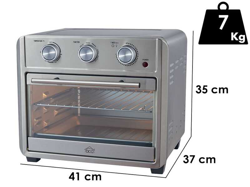 DCG FR2201 - Forno Elettrico - Friggitrice ad aria 22L