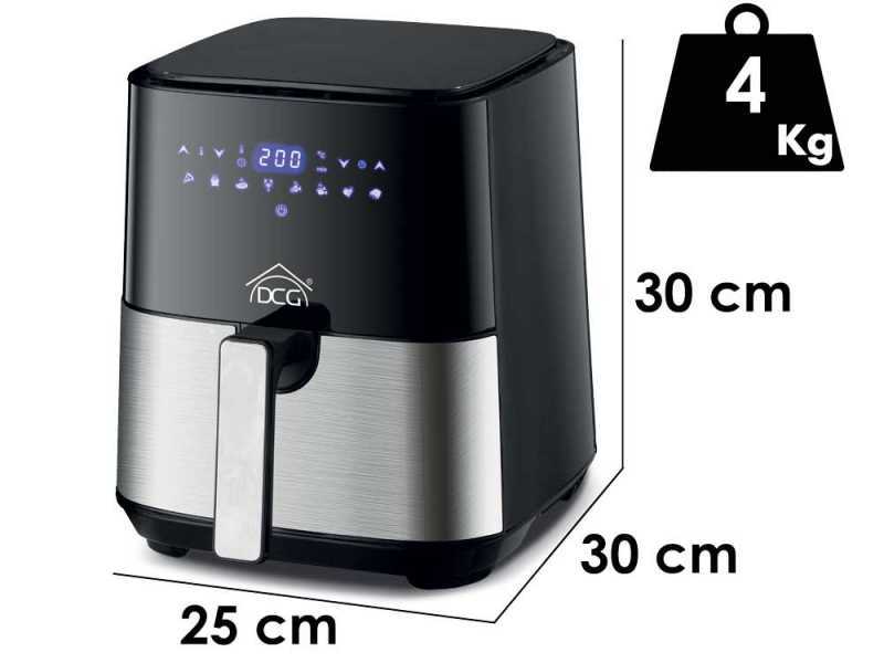 DCG FR3605D - Friggitrice ad Aria digitale 5L