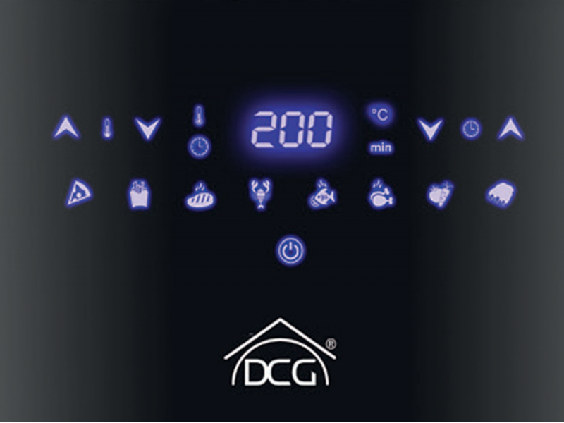 DCG FR3605D - Friggitrice ad Aria digitale 5L
