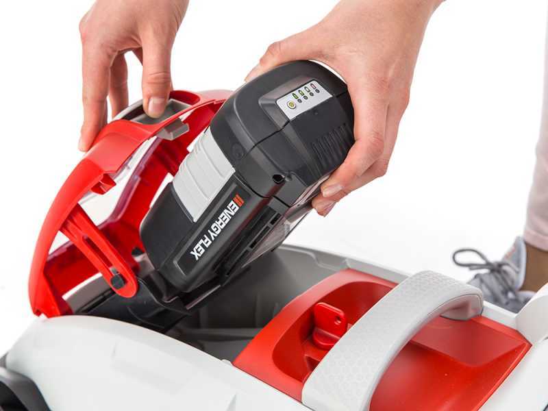 AL-KO Energy Flex 3.29 Li - Tagliaerba a batteria - Taglio 32 cm - 36V/4,0Ah