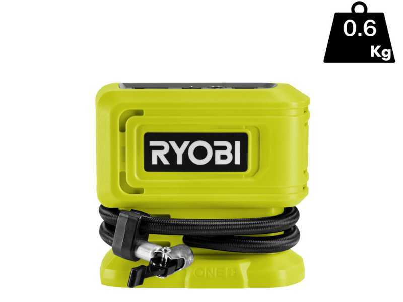 Ryobi RPI18-0 - Compressore a batteria portatile - 18V - SENZA BATTERIA E CARICABATTERIE