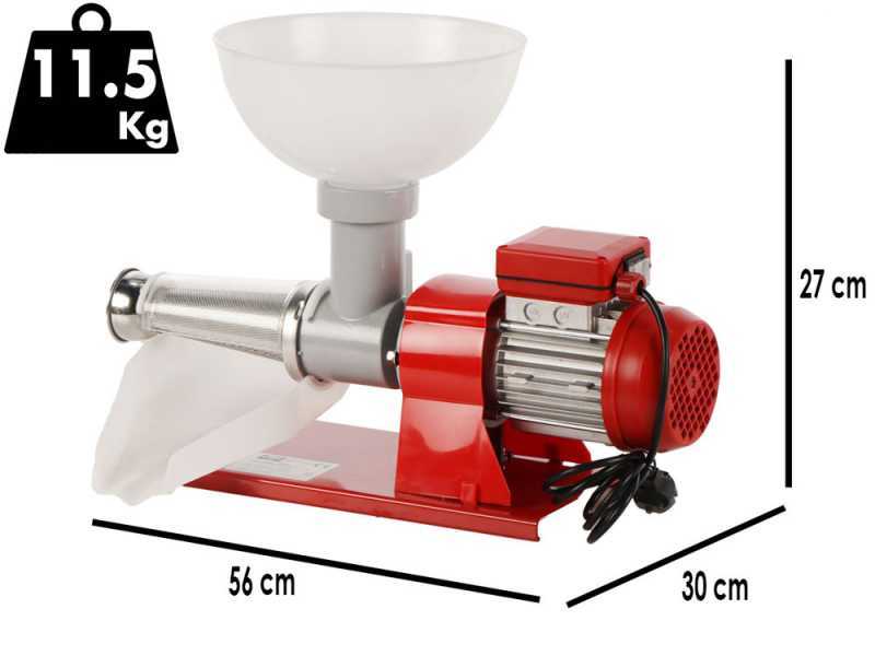 GRIFO SP5EL - Passapomodoro con motore elettrico 375W