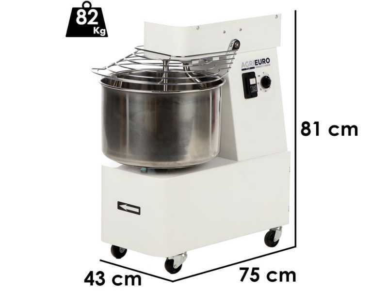 Impastatrice a spirale Mixer 3000 S - Da 24 Kg 1 velocit&agrave;