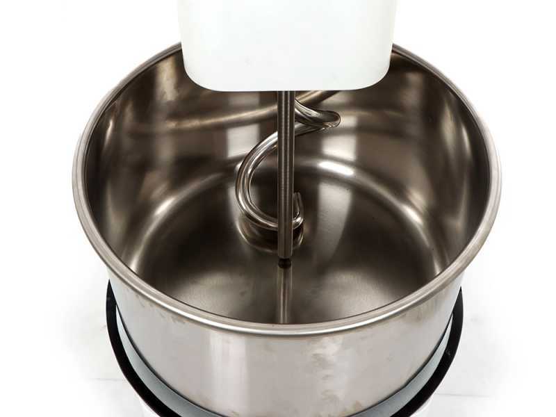 Impastatrice a spirale sollevabile Mixer 4000 H2O Deluxe - Da 32 Kg trifase 2 velocit&agrave; ad alta idratazione