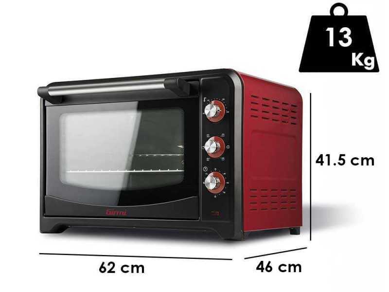 Girmi FE60 - Forno Elettrico Ventilato con Girarrosto 60LT 2000W