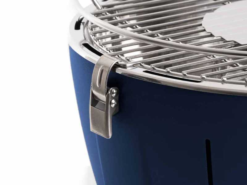 Classe InstaGrill  - Barbecue a carbone da tavolo - Scocca blu oceano