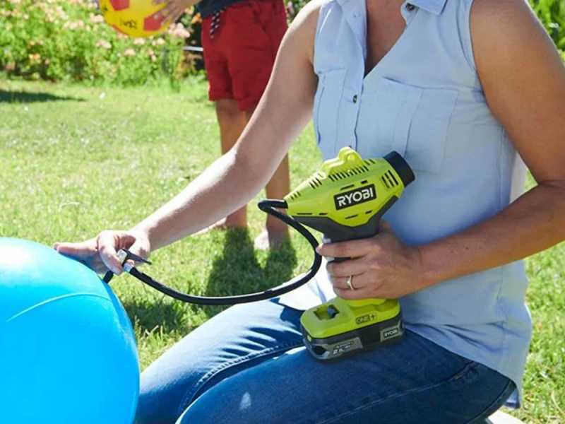 Ryobi R18PI-0 - Compressore a batteria portatile - 18V - 2Ah
