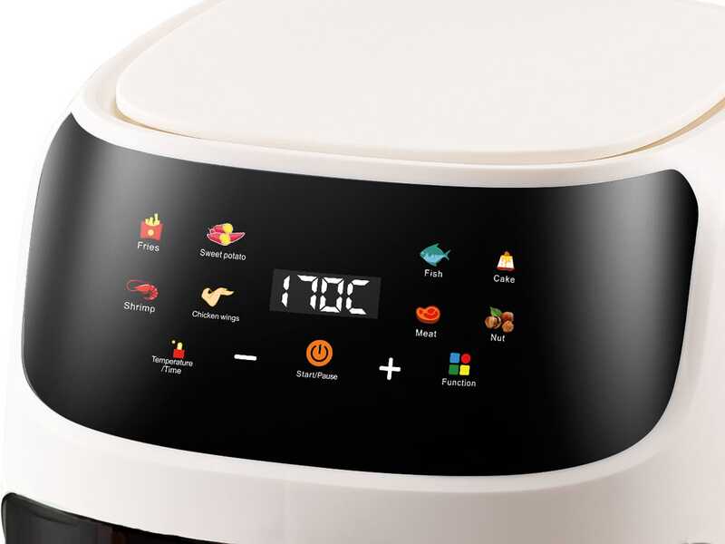 DCG FR3608WD - Friggitrice ad Aria 8L