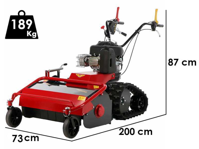 Meccanica Benassi TR 600 - Trinciaerba professionale a martelli - Cingolato - B&amp;S 3105E