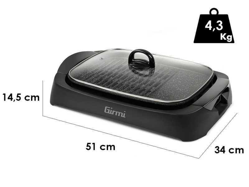Girmi BQ90 - Barbecue elettrico e griglia
