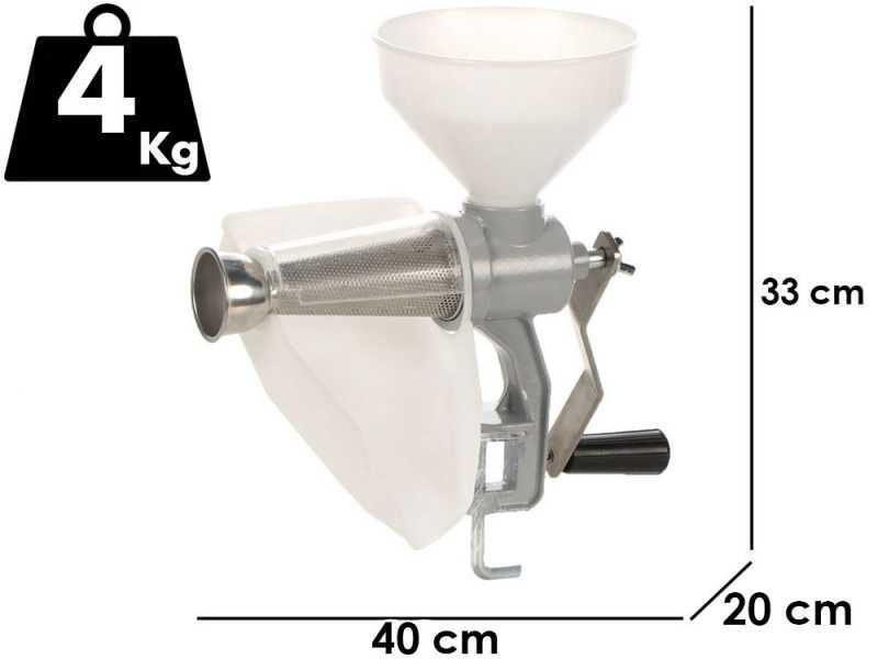 GRIFO SP3MAN - Passapomodoro manuale N.3
