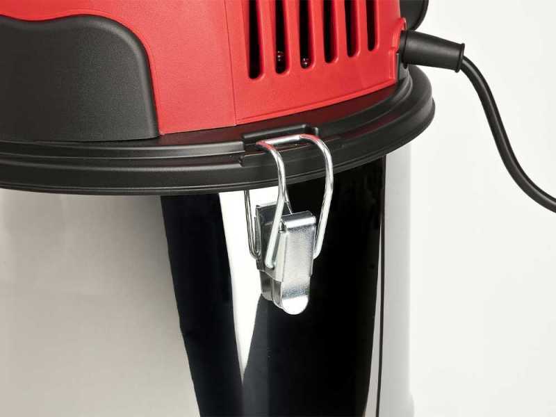 Girmi AP45 - bidone aspira solidi e liquidi wet &amp; dry - 15L - 1000W - acciaio inox