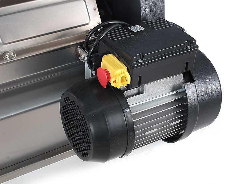 Grifo DMCI.18 - Pigia-Diraspatrice elettrica in INOX - Con protezioni incluse
